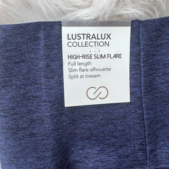 CALIA Lustralux Collection High Rise Slim Flair RichBlue Size L - Picture 3 of 7